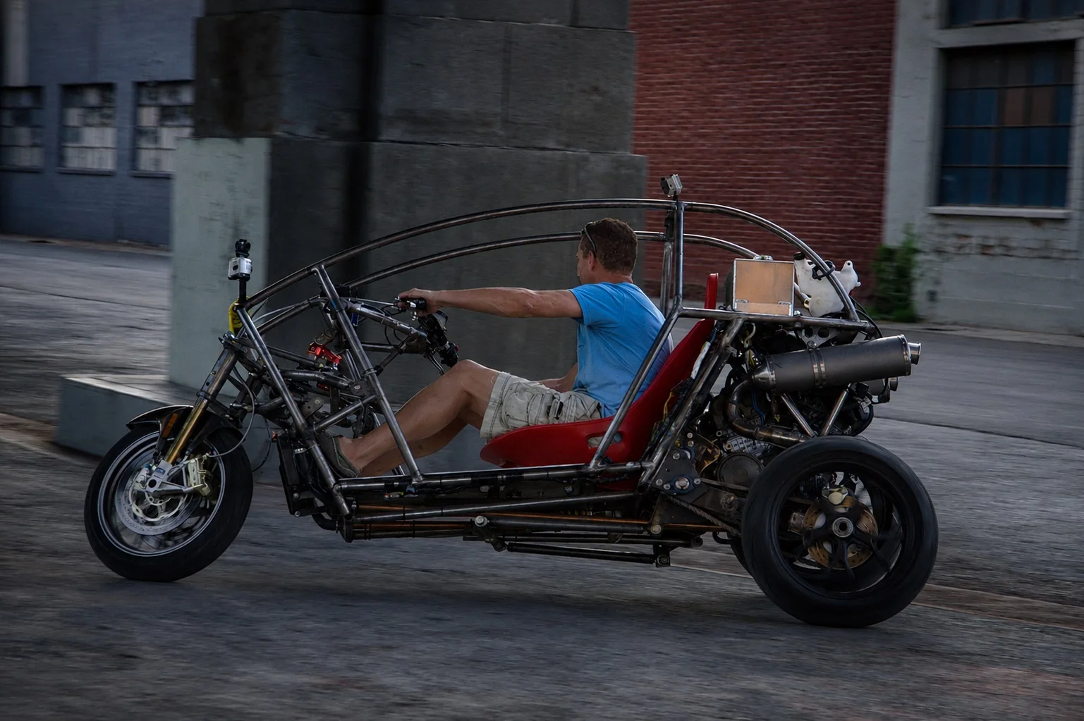 Step 5: Trinova prototype undergoing live road test drive